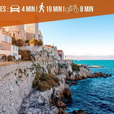 Unique Proche Des Plages & Pinede A Juan-les-pins * Antibes