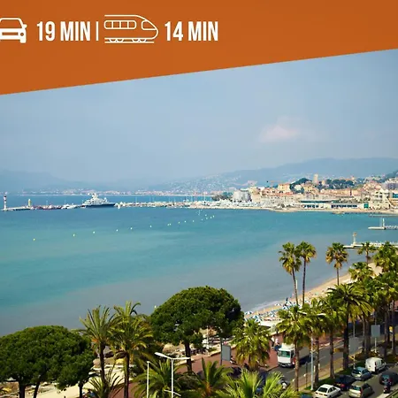 Appartement Unique Proche Des Plages & Pinede A Juan-les-pins *