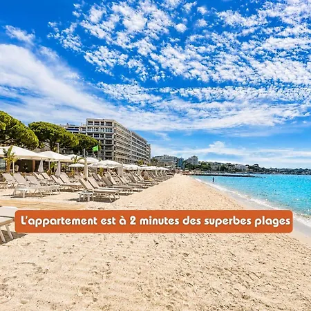 Appartement Unique Proche Des Plages & Pinede A Juan-les-pins Antibes